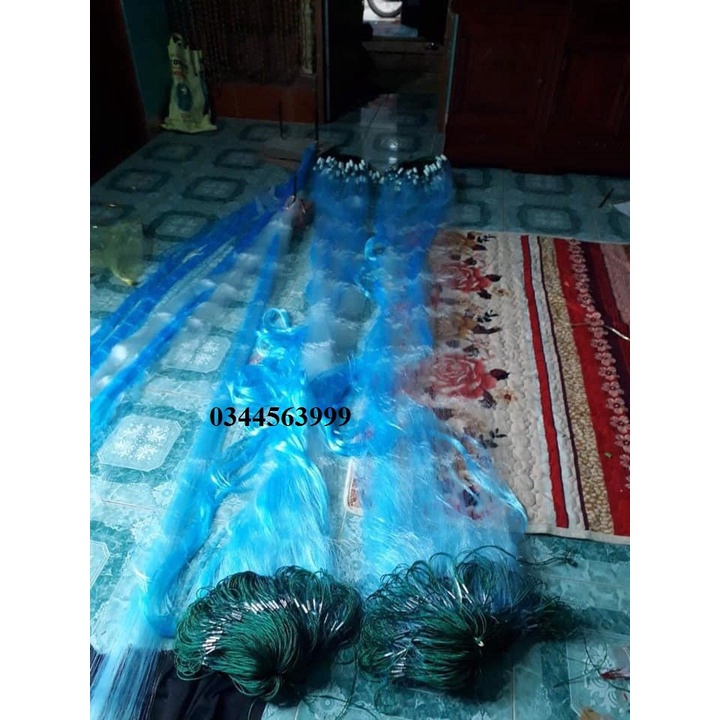 Lưới Đánh Cá sông, hồ cao 2m, 3m, 4m Dài 80m - lưới phao quả