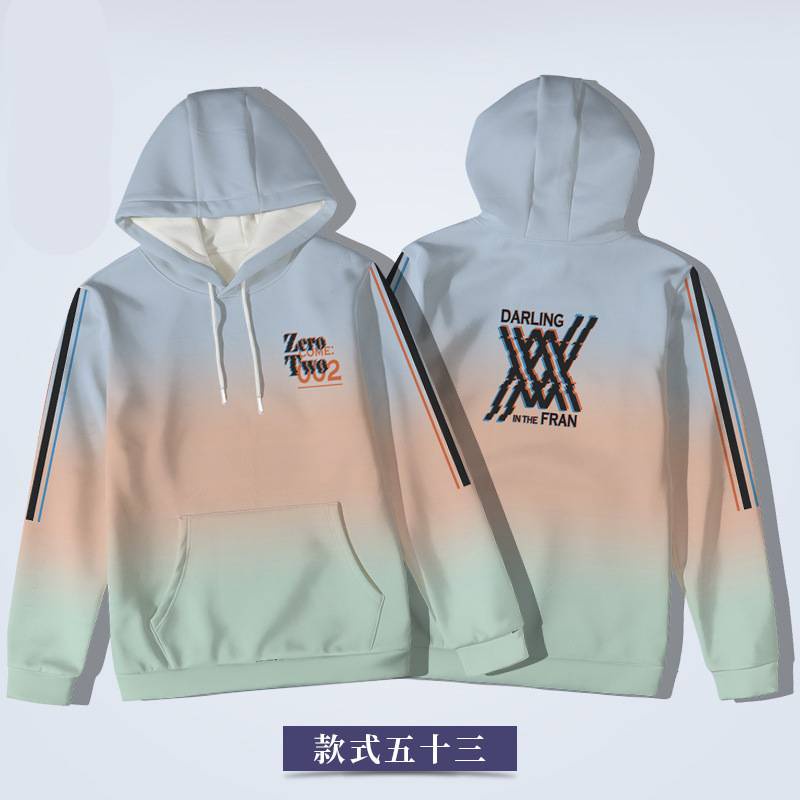 Yyds Áo Hoodie Tay Dài Hóa Trang ZERO TWO Nhân Vật Anime DARLING in the FRANXX Mặc Dịp Halloween Cỡ Lớn