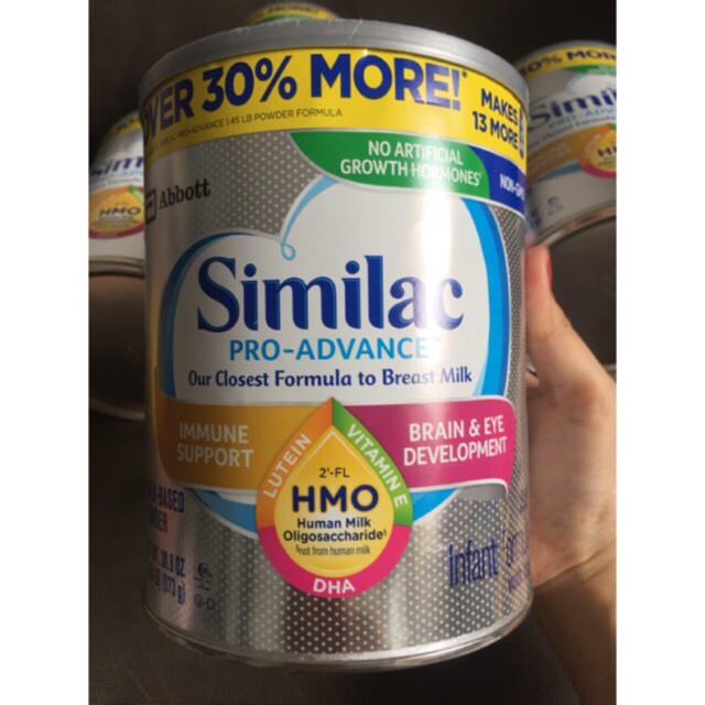 Sữa Similac Pro Advance Non GMO – HMO cho bé từ 0 – 12 tháng nhập Mỹ