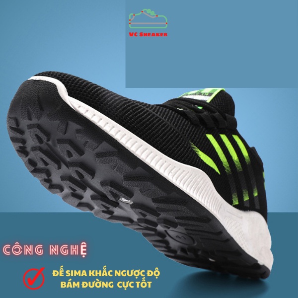 [FREESHIP] Giày Thể Thao Nam, Giày Sneaker Phong Cách Hàn Quốc , HOTTREND 2022, Màu Đen Xanh Phản Quang | BigBuy360 - bigbuy360.vn