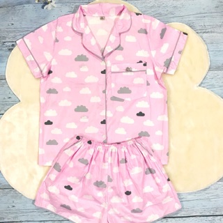 Bộ mặc nhà chất kate lụa