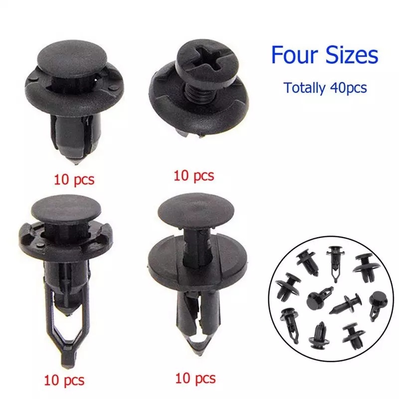 Set 40 Đinh Tán Phụ Tùng Dành Cho Xe Ô Tô