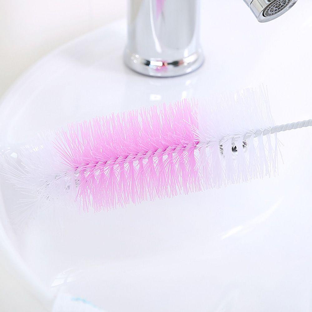 Bàn Chải Vệ Sinh Bình Sữa Thủy Tinh Tay Cầm Dài Chất Lượng Cao