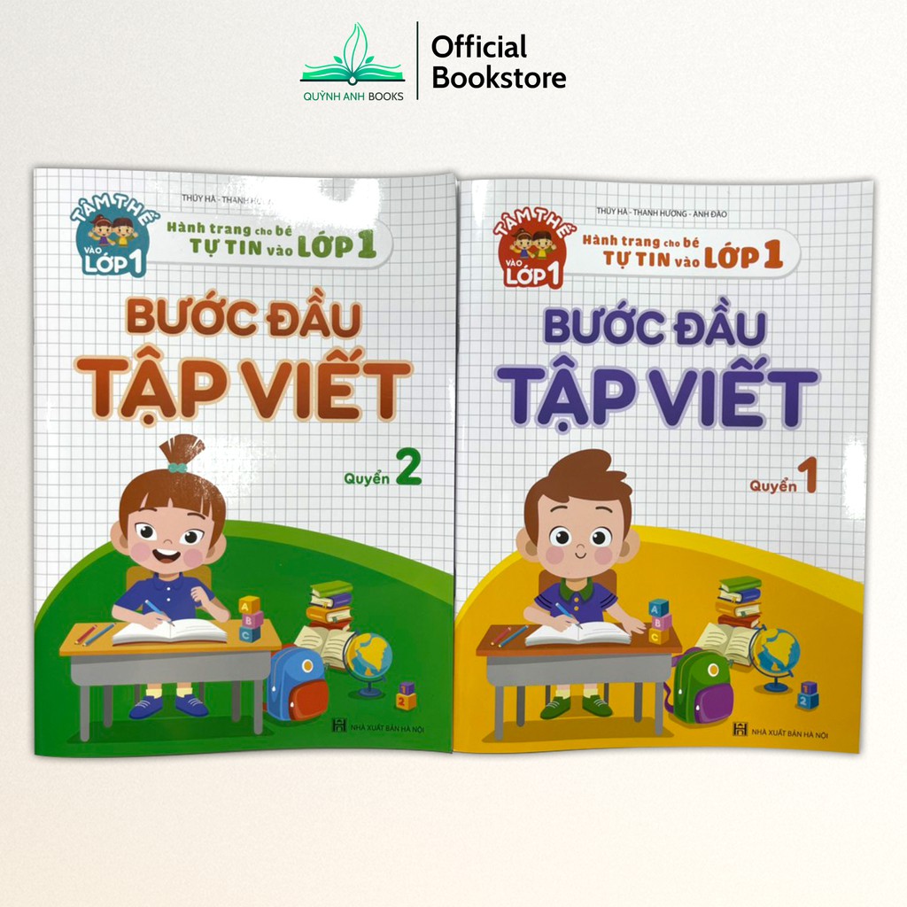 Sách - Bước đầu tập viết rèn luyện chữ viết cho bé (Bộ 2 quyển) - NPH Việt Hà