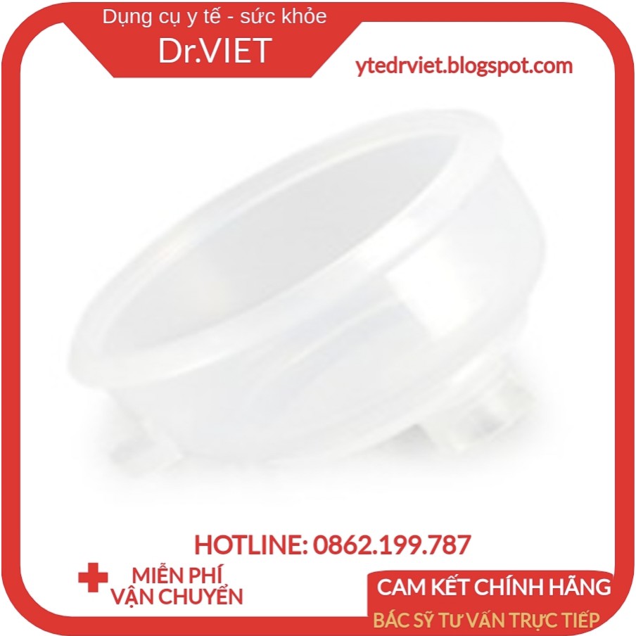 Phễu Hút (Đệm) Silicon Dụng Cụ Hút Sữa Bằng Tay Sanity AP-154AM chính hãng - Vật liệu silicon cao cấp, xuất xứ Đức