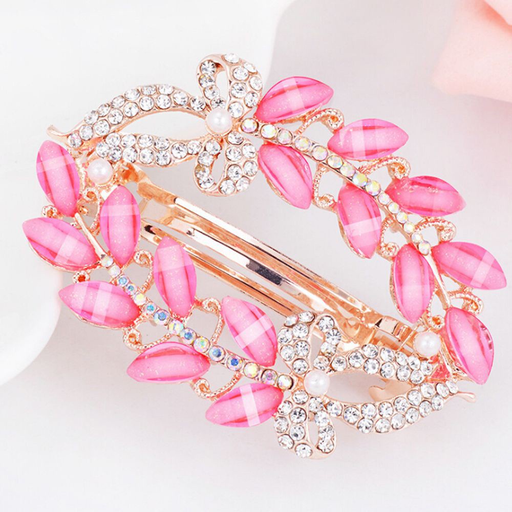 Kẹp Tóc Hình Hoa / Bướm Nhiều Màu Thời Trang Hàn Quốc Cho Nữ