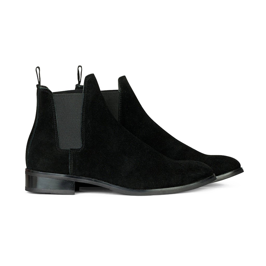Giày boot da nam MIKENCO Black Suede Chelsea Uy Tín 2020 . A12 : ₛ 1212 /