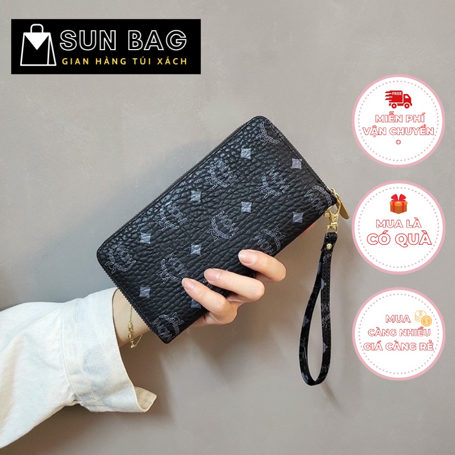 Ví dài nữ cầm tay, dùng đi chơi, đi làm, đi học, dự tiệc, chất da đẹp, thời trang cao cấp size 20cm SB256