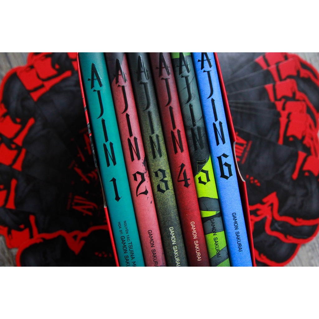 Truyện tranh - Ajin - BoxSet - Tặng Kèm Bookmark 3D