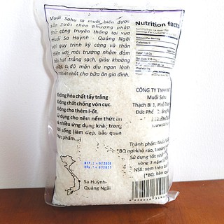 Muối bọt thực dưỡng túi 1kg