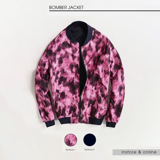 Áo Khoác Gió Nam Bomber 2 Lớp Với Phong Cách Khác Nhau Chất Vải Dù Chống Nước Cản Gió Cực Tốt - POLIDO