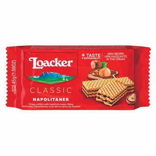 Loacker bánh xốp kem hạt dẻ