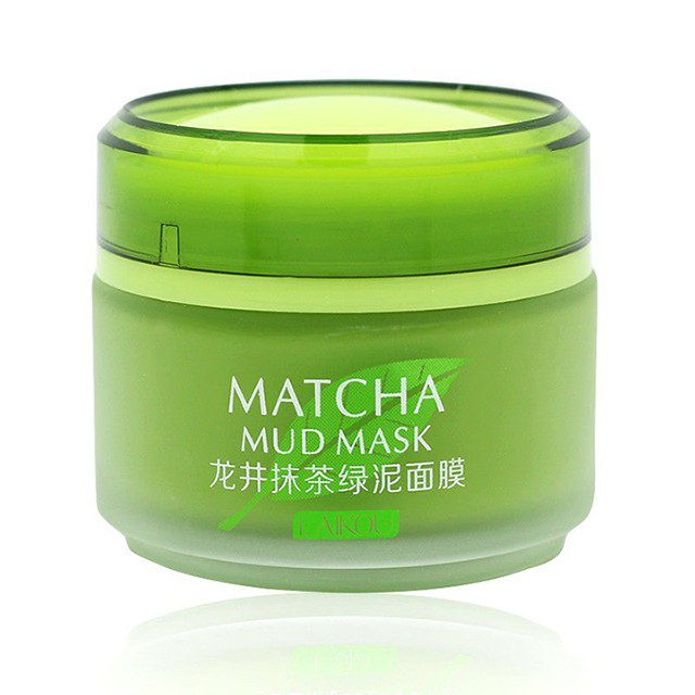 Mặt Nạ Bùn Trà Xanh Laikou Matcha Mud Mask 5 Tác Dụng 85g