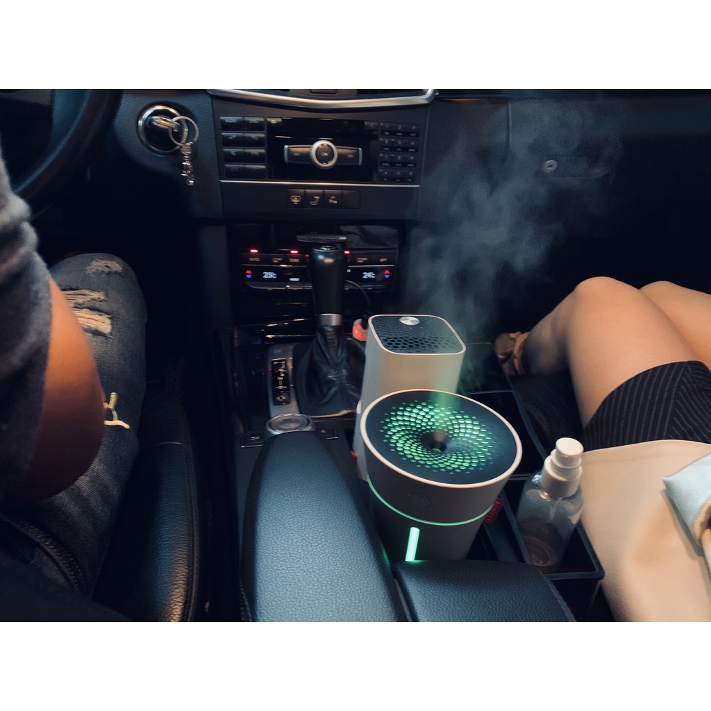 Máy Phun Sương Mini Tạo Ẩm BONECO U50 Sương Nano, Làm Mát, Đèn LED, Dùng Cho Xe Hơi, Xe Ô Tô/Xe Đẩy Em Bé/Bàn Làm Việc