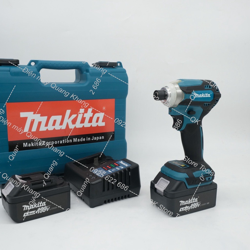 MÁY BẮN VÍT CHUYÊN DỤNG MAKITA ĐỘNG CƠ KHÔNG CHỔI THAN