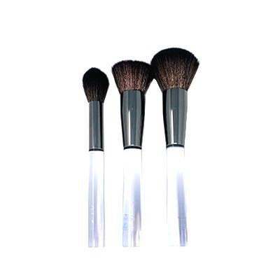 Opulent Beauty - Set Cọ 3 Cây Trang Điểm Mặt Opulent Beauty Crystal Clear Brush Set