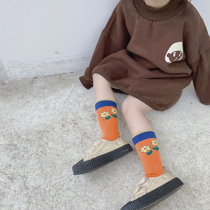 Set 2 Đôi Vớ Cotton Xinh Xắn Dành Cho Bé Gái