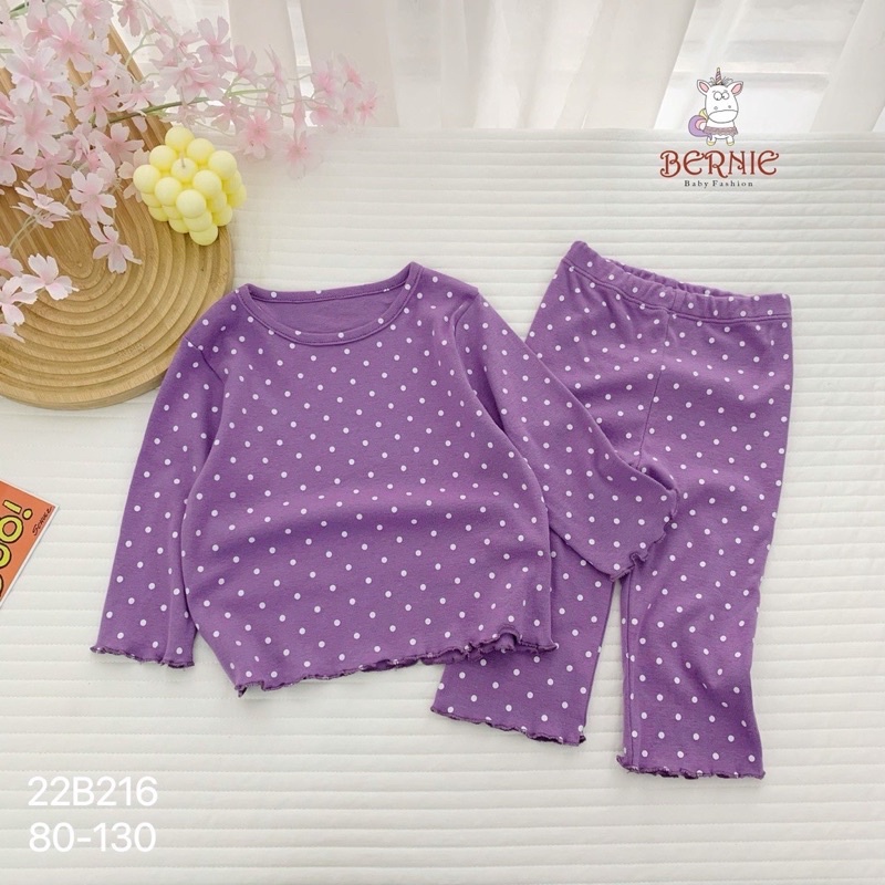 Set bộ chấm bi bé gái