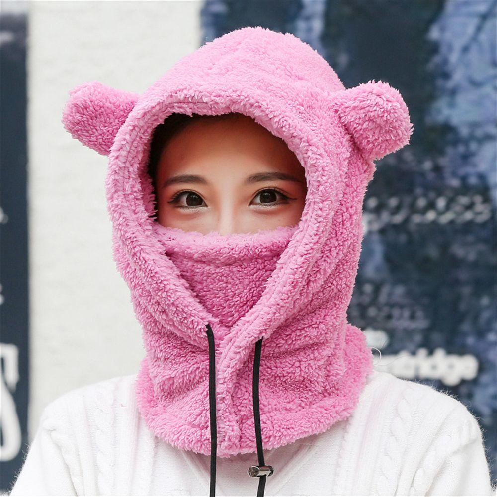 Mũ Tai Gấu Dễ Thương Giữ Ấm Mùa Đông