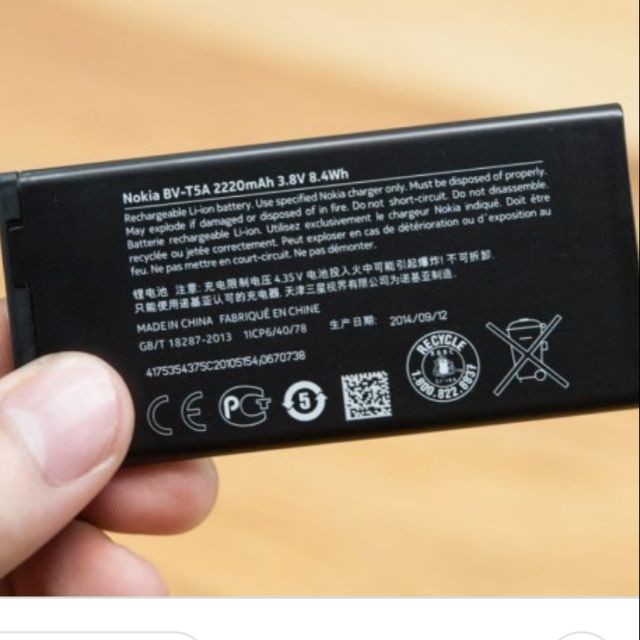 Pin thay lumia 730 BV-T5A