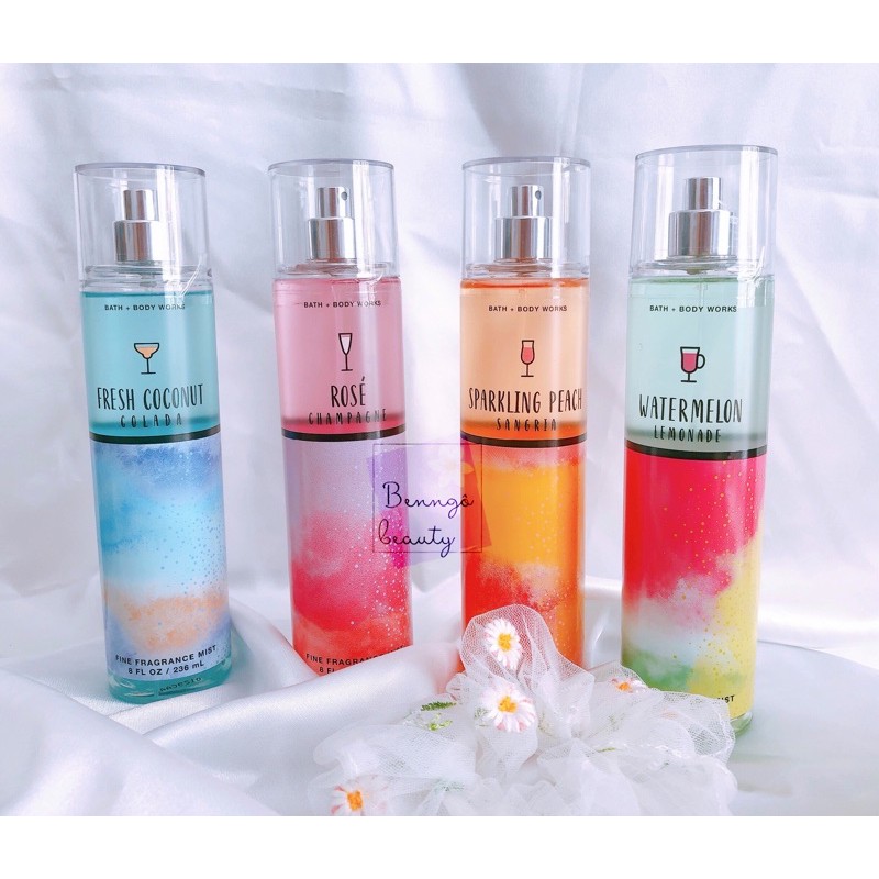 [BILL MỸ] SPARKLING PEACH SANGRIA - BỘ XỊT THƠM DƯỠNG THỂ BATH AND BODY WORKS | BigBuy360 - bigbuy360.vn
