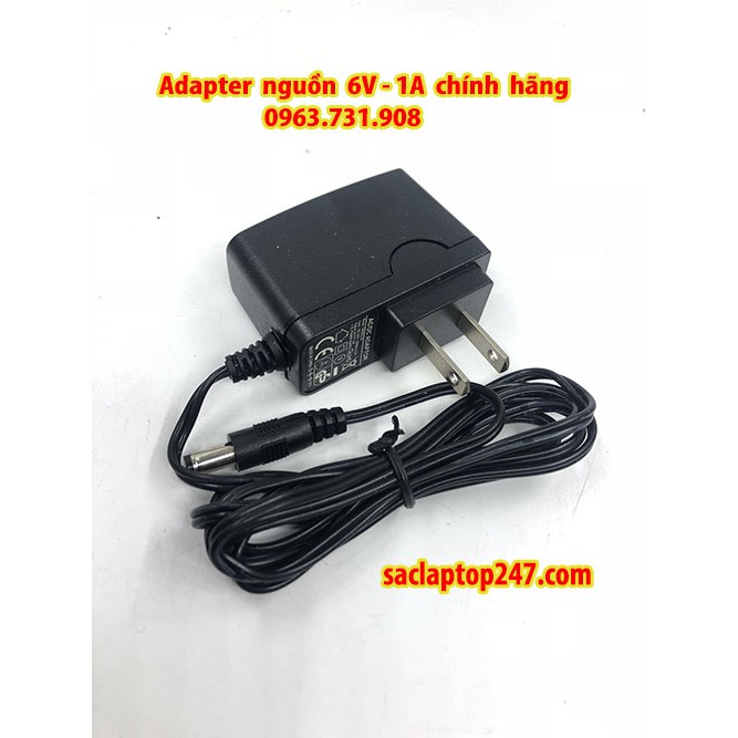 Adapter nguồn 6V 1A chính hãng