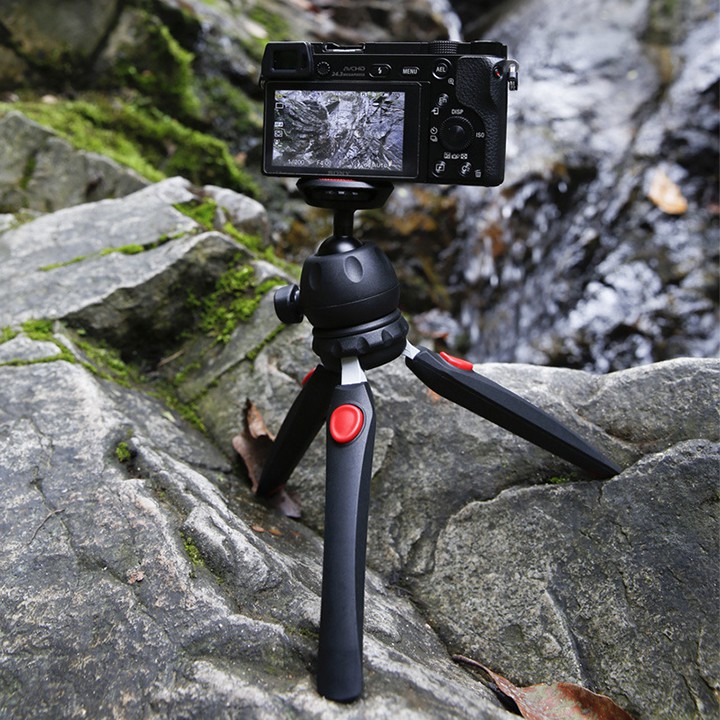 Tripod mini cho máy ảnh Mirrorless và điện thoại Kingma