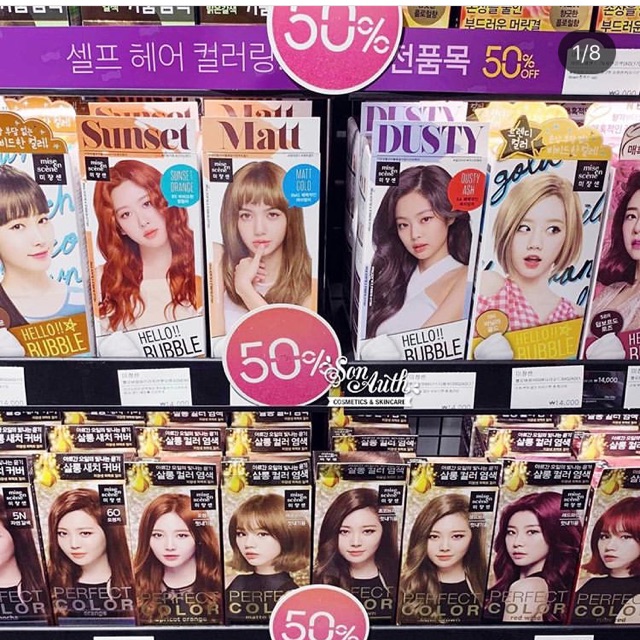 Nhuộm tóc dạng bọt Mise-en-scene Hello Bubble Foam