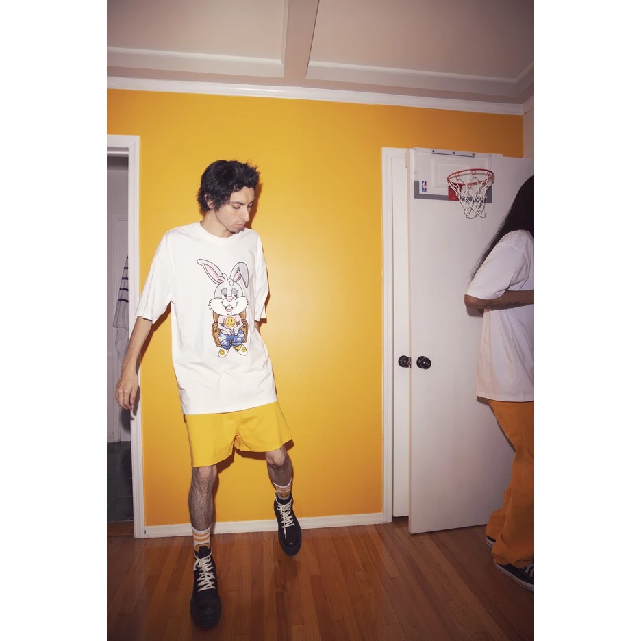 Áo thun Drewhouse x Justin Bieber - Thỏ Bunny Trắng - bunny ss tee - White