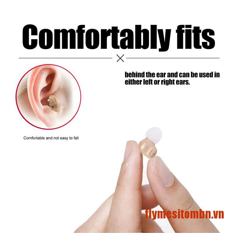 SITOM 1 Packs Rechargeable Digital Hearing Aids Mini In Ear Adjustable Tone Ampli