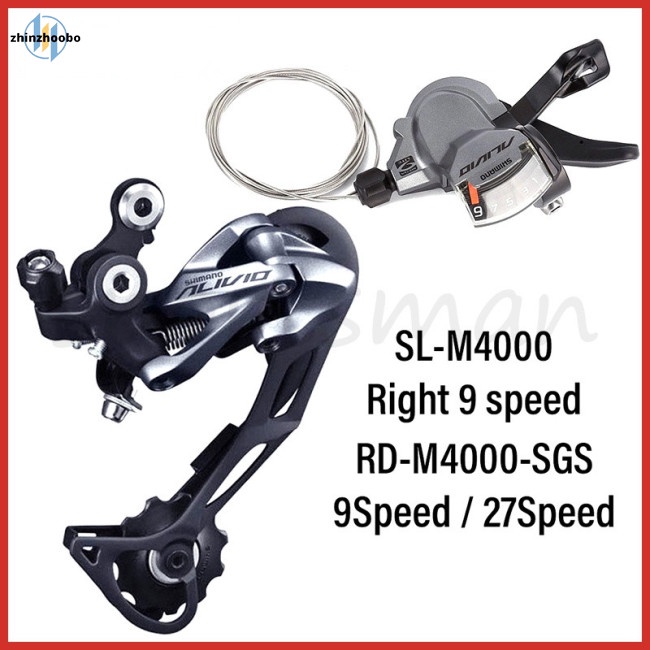 Bộ Đề Sau Xe Đạp Leo Núi ZHIN Shimano Alivio RD-M4000 9 Tốc Độ