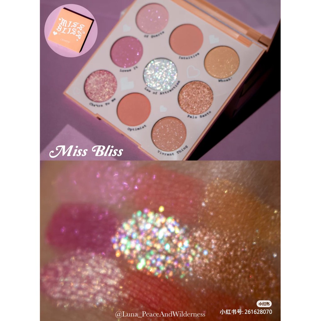 [CÓ SẴN-XEM LƯU Ý] Bảng phấn mắt Colourpop Aura &amp; Out/ In A Trance/ Miss Bliss [Colourpop Tie Dye Collection]