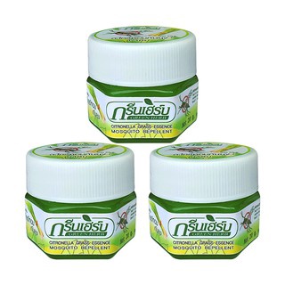 Lốc 6 Dầu Cù Là Chống muỗi Cintronella Grass Mosquito Repellent Thái Lan 20g