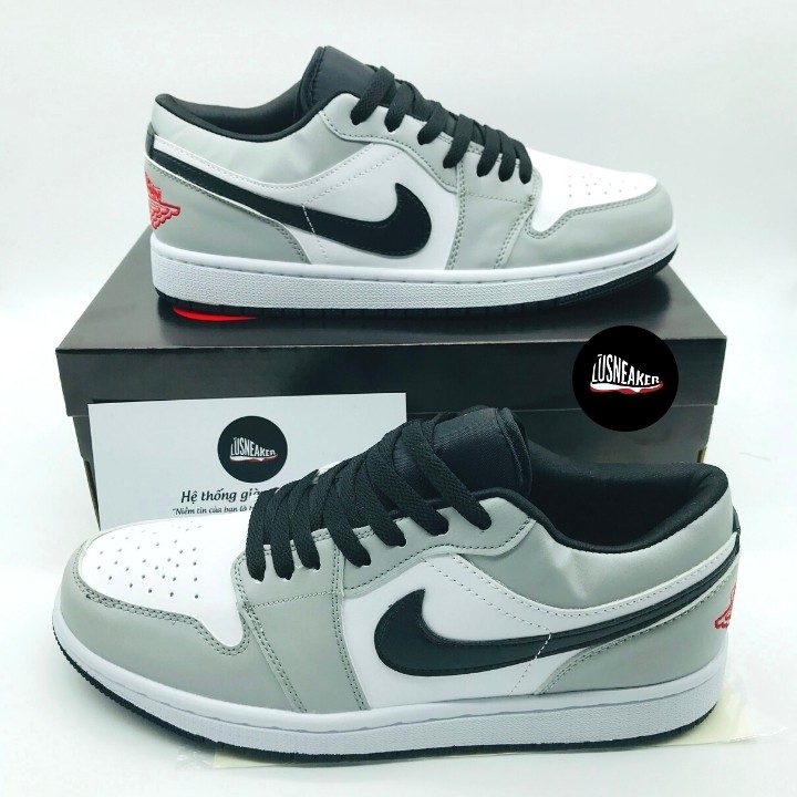 [Mã FAGREEN245 giảm tới 30K đơn 99K] Giày JD1 Xám 🔥ZÉP 11🔥 Jordan low smoker đủ size nam nữ 36-43/ LUSTORE | BigBuy360 - bigbuy360.vn
