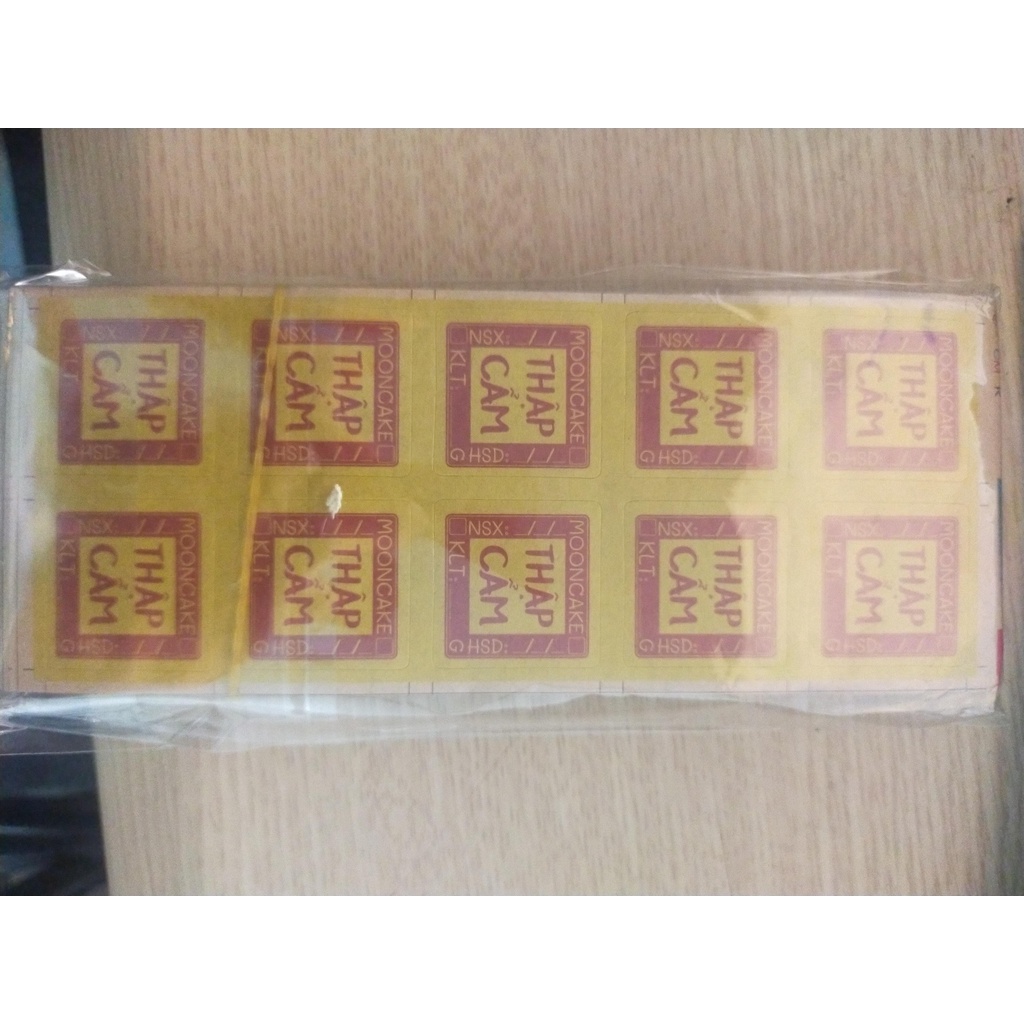 Tem Nhân Trung Thu ( VUÔNG ) 10 TEM