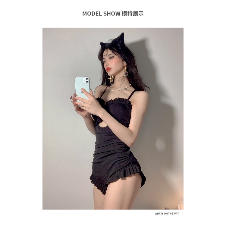 Bộ Đồ Bơi Một Mảnh Màu Đen Thời Trang Mùa Hè Cho Nữ Mới2021 | BigBuy360 - bigbuy360.vn