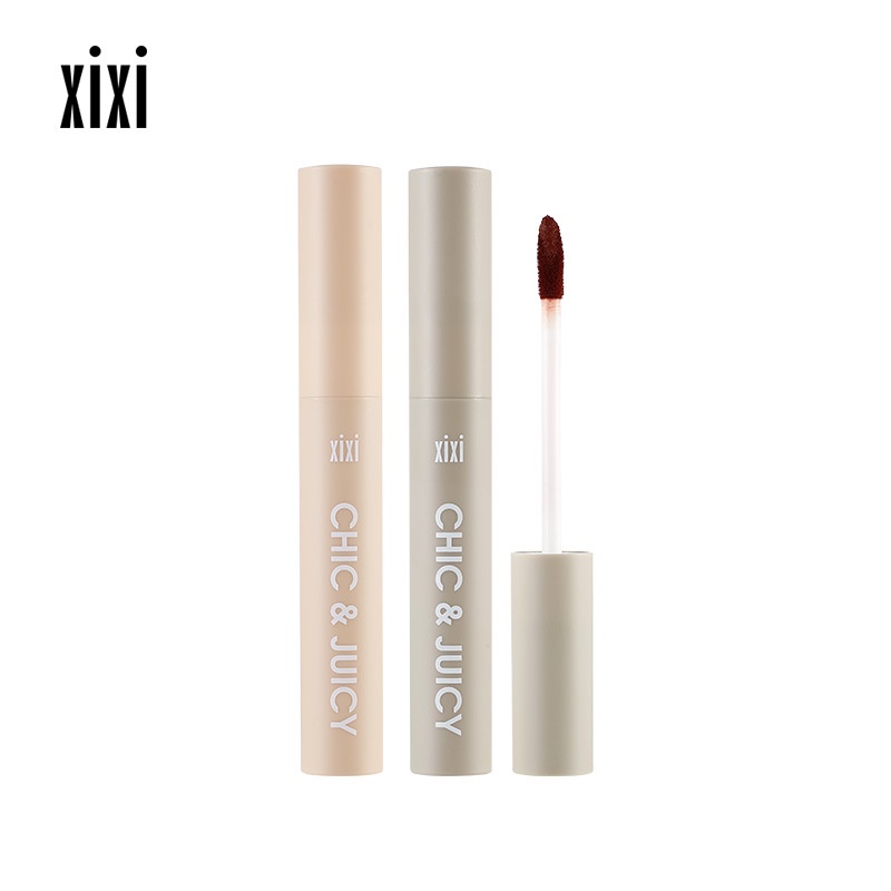 Xixi Son Môi Nhung Lì Mềm Mịn Màu Trắng Và Trơn Trang Điểm Cho Nữ