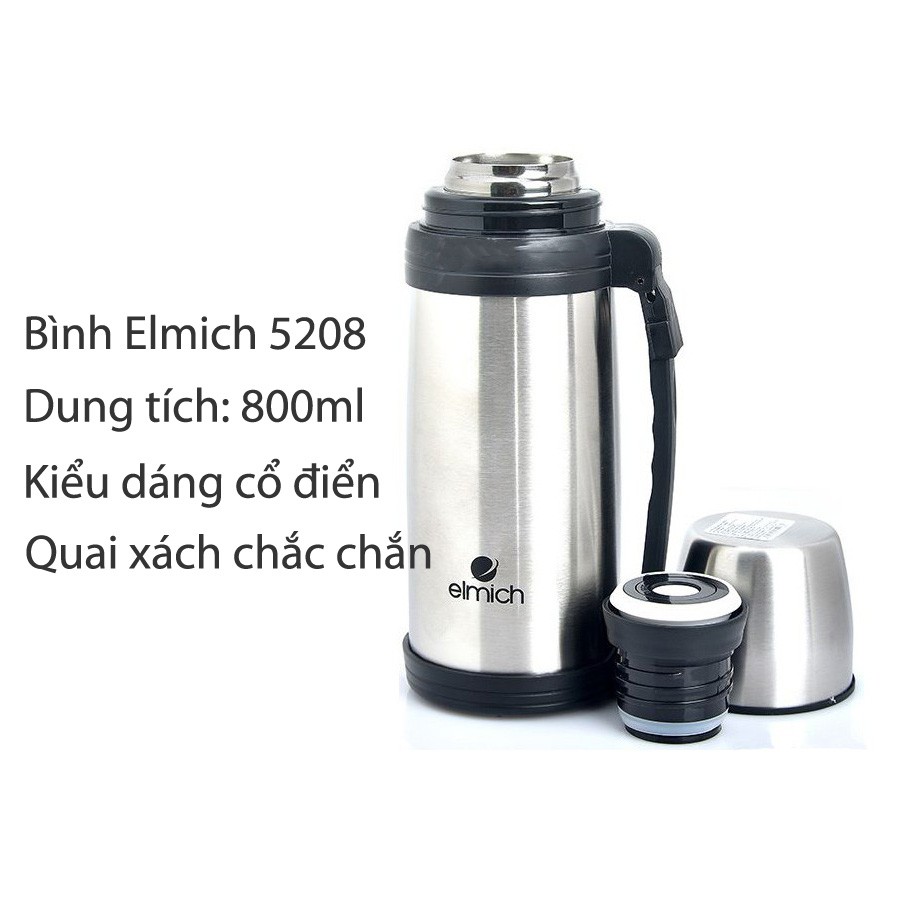 Bình Giữ Nhiệt Elmich Chính Hãng 500-1000ml [6 mẫu]