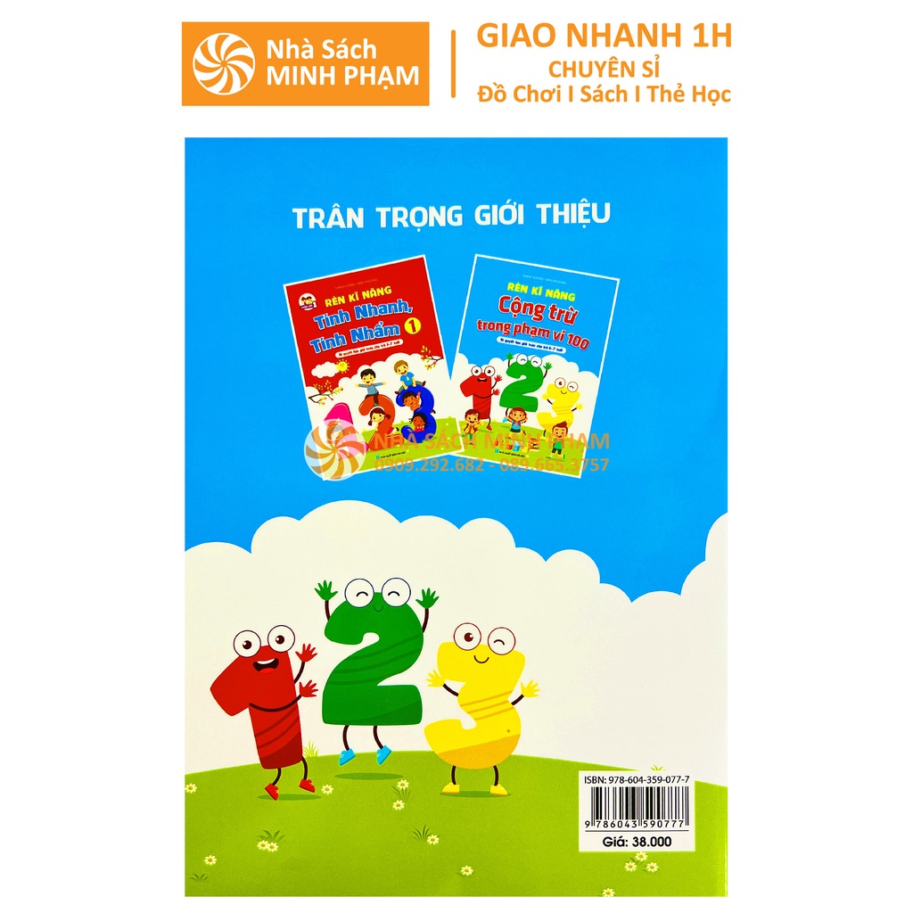 Sách - Rèn Kĩ Năng Cộng Trừ Trong Phạm Vi 100