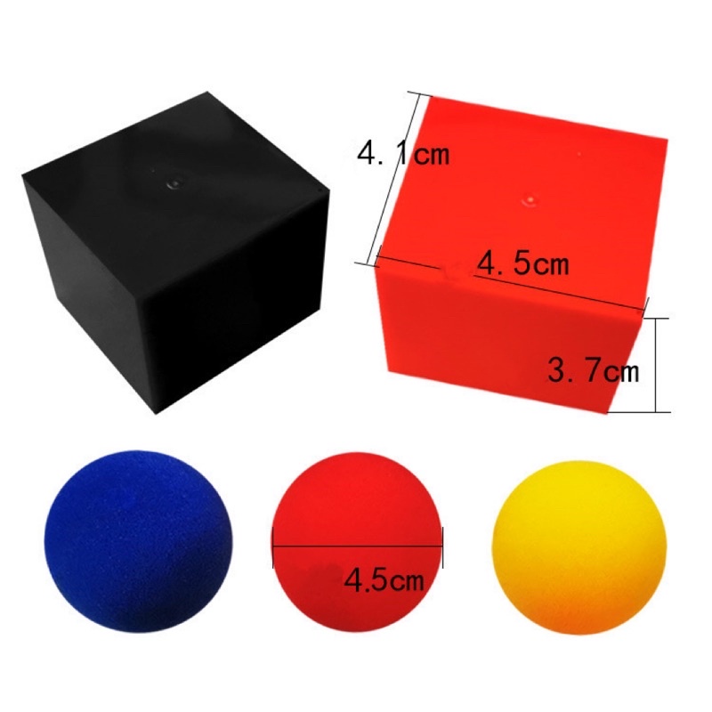 Đồ Chơi Ảo Thuật Hộp Bóng Nghịch Lý Parabox Magic Trick, Troll Vui Nhộn, Đạo Cụ Diễn Đường Phố, Đồ Chơi Sáng Tạo Cho Bé