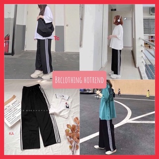 [Sale Sốc]Quần Dài Thể Thao Ống Rộng Nữ 🌸 Culottes Suông 1 Sọc, 2 Sọc, 3 Sọc Ulzzang Hot🌸Quần 3 line