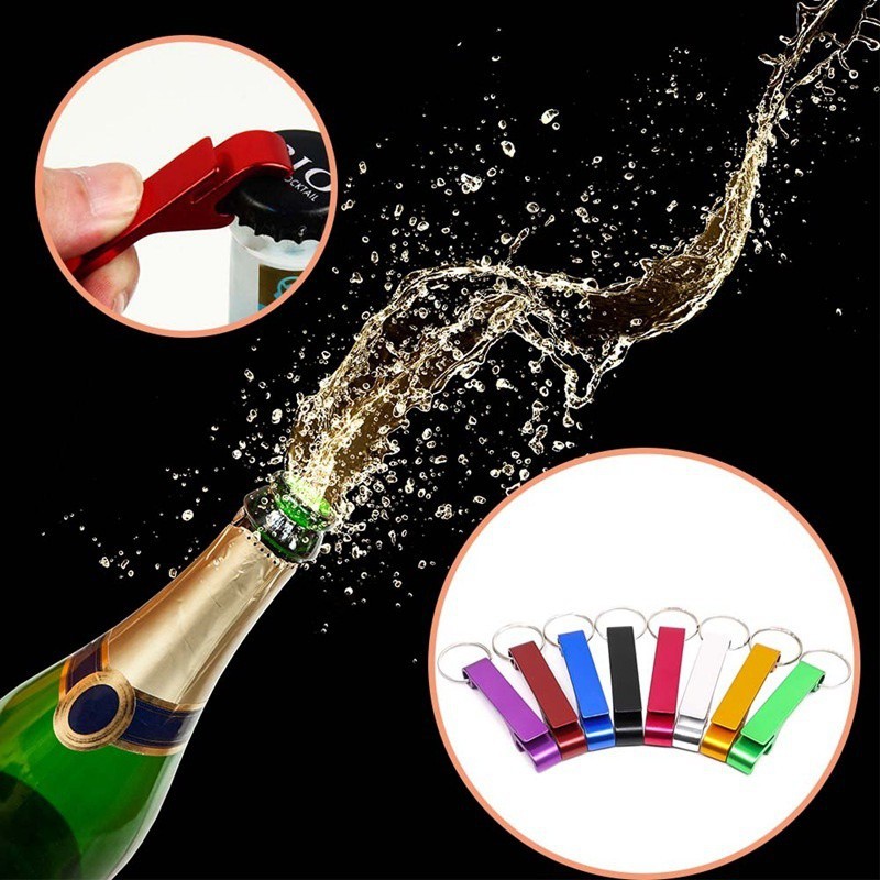 Dụng cụ khui nắp chai hình chìa khóa gắn tường sáng tạo tiện lợi