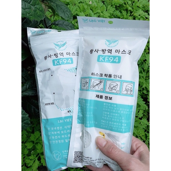 sỉ 300 chiếc khẩu trang Kf94 Lạc Việt