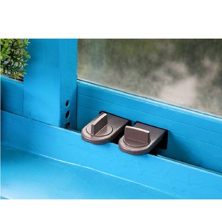 Chốt Khóa Cửa Chặn Cửa Lùa Cửa Kéo An Toàn Tránh Bé Tự Ý Mở Ngăn Kéo Cửa Sổ Có Nút Điều Chỉnh Rộng Hẹp