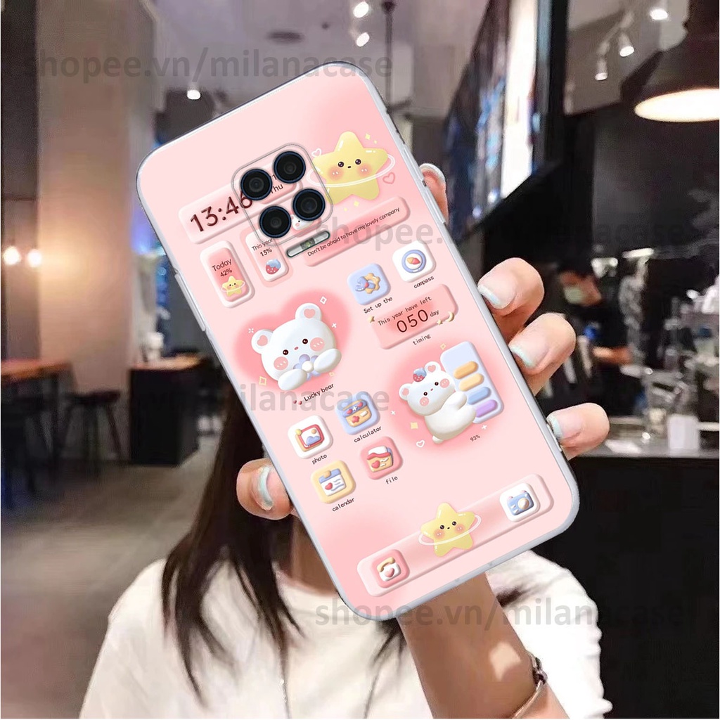 Ốp Vsmart Aris / Aris Pro hình đồng hồ icon gấu mèo cute cực dễ thương ngộ nghĩnh