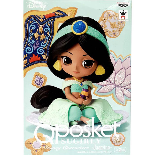 Mô hình mini/Aladin và cây đèn thần/Công chúa Jasmine/SUGIRLY Jasmine (Crayon Color)/  Đồ chơi mô hình hãng BANPRESTO
