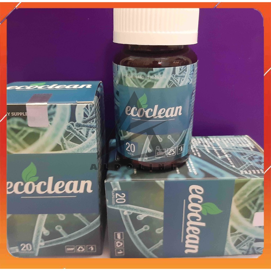 [COMBO 3 HỘP] Viên Uống ECOCLEAN - Diệt Ký Sinh Trùng Thải Loại Độc Tố Tạm Biệt Hôi Miệng - CHÍNH HÃNG HỘP 20 VIÊN | BigBuy360 - bigbuy360.vn