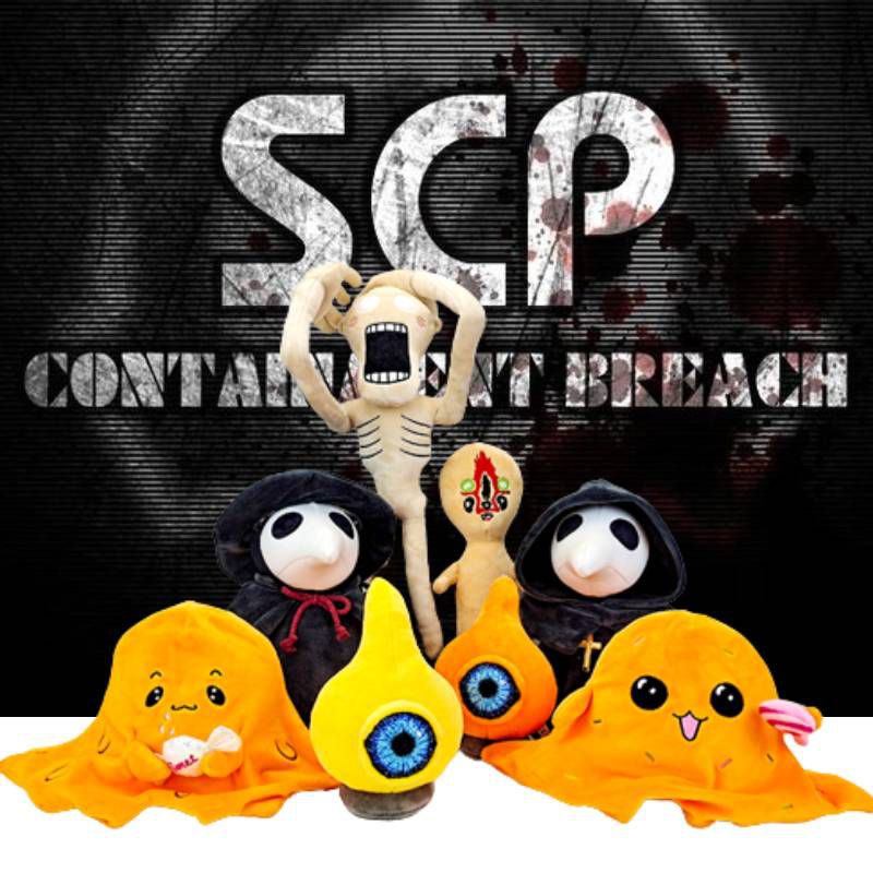 Kids Halloween Plague Doctor Series Scp Foundation Plush Doll Scp-999 Scp-049 Scp-131