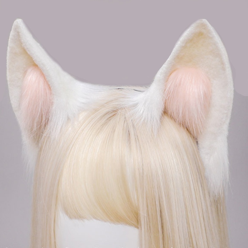 Băng Đô Tai Thú Bông Phong Cách Lolita Đáng Yêu