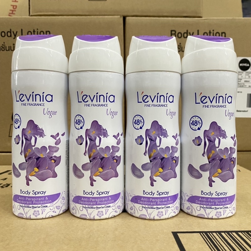 Xịt khử mùi levinia 200ml ( mầu tím )